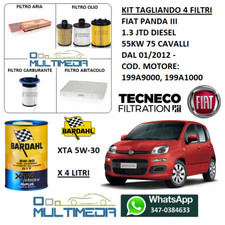 TAGLIANDO 4 FILTRI OLIO