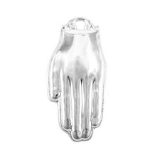 Ex voto in metallo argentato