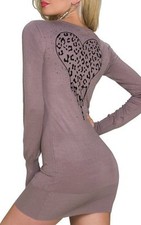 Donna Lungo Pullover Maglia