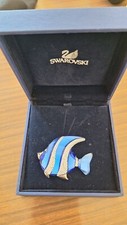 Spilla Swarovski Pesce Angelo
