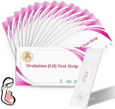 20 PCS Set Professionale Test Ovulazione, Kit Monitoraggio Fertilità Donna, Affi