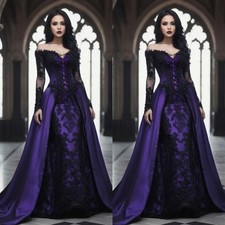 Abito da sposa vintage gotico