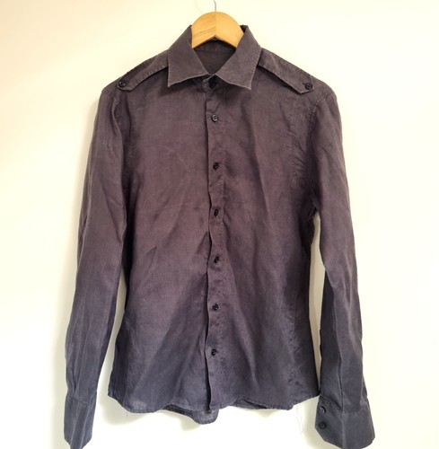 Camicia lino david mayer - camicia,