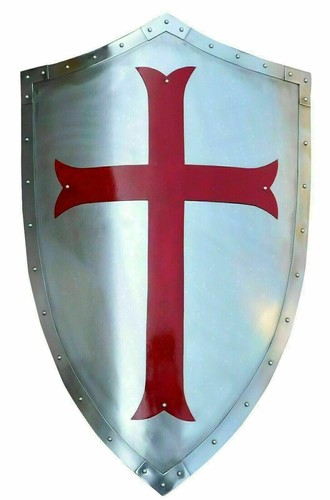 Scudo medievale templare croce - templare,