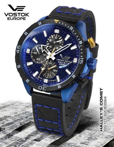 Vostok europe 320e694 - vostok, halley's