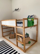 letto singolo con materasso IKEA modello KURA