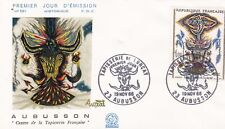 FRANCE 1966 FDC TAPISSERIE DE