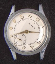 Orologio svizzero vintage Omer Sub-Dial carica manuale -- ricambi/riparazioni