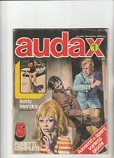 fumetti lotto sequenza serie audax 1/12 manca solo n.13 edizioni mondadori 1974