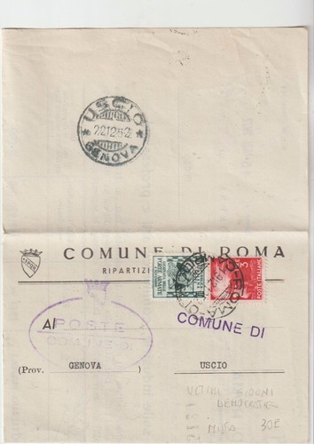 Italy 1952 last days - 1952,