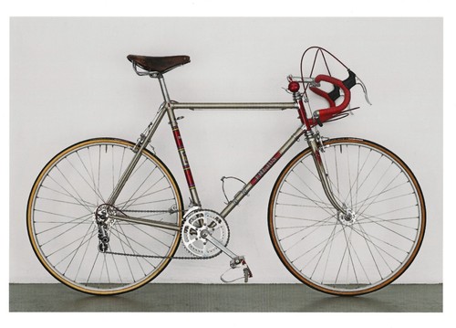 Cartolina frejus bicicletta - cartolina,