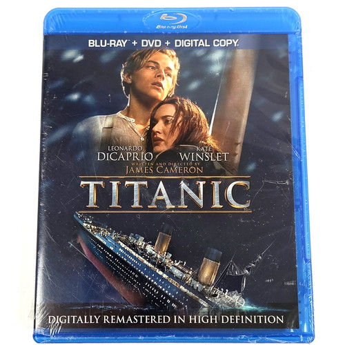 Titanic blu ray dvd - titanic,