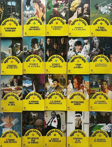 Lotto volumi agatha - lotto, 20