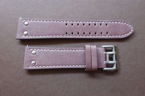 Brown leather strap - brown,