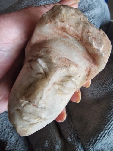 Roman marble head - roman, noble