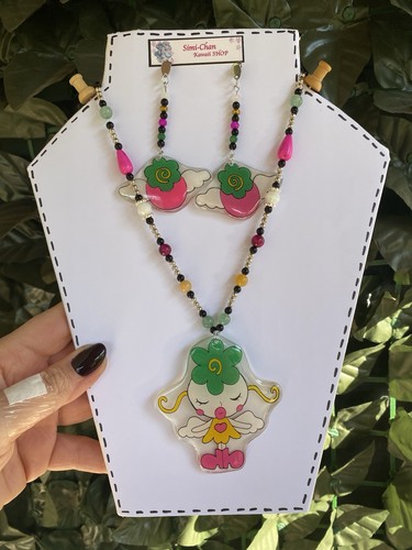 Collana orecchini in - collana, e