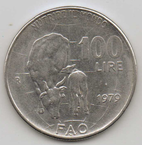Italia 100 lire - italia, 1979