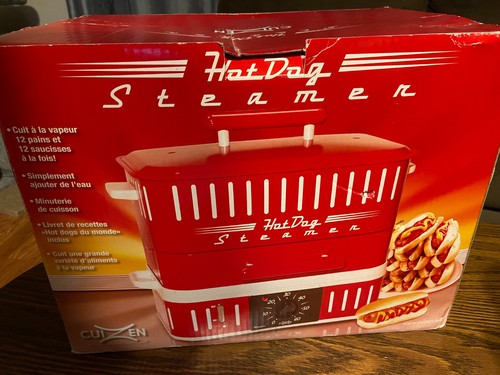 Cuizen hot dog steamer - "hot,