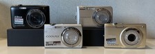 Lotto Lavoro 4 X Nikon Coolpix S3000 S2500 S210 S2500 Non Funzionanti (LT6)