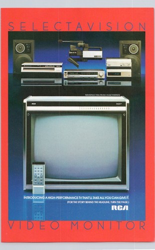 Rca selectavision video - selectavision,