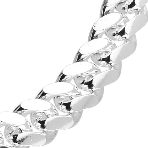 Bracciale cordino argento