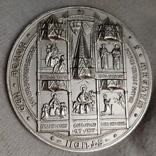 Medaglia In Argento Rara Mm 48