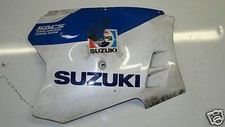Carena Inferiore Destra Usata Suzuki GSX-R  750 del 1991 binco blu 