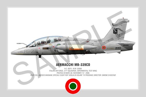 Aermacchi 339cd squadron - mb-339cd,