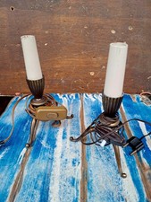 Coppia Lampade Da Comodino In