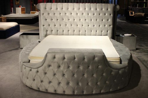 Letto rotondo design moderno