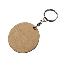 Wooden key ring - wooden, wood