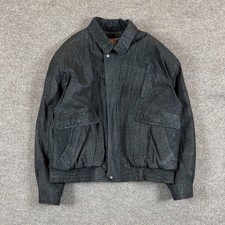 Giubbotto bomber pelle