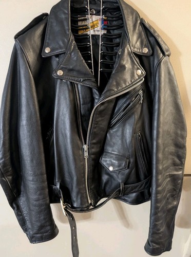 Giacca pelle bovina vintage