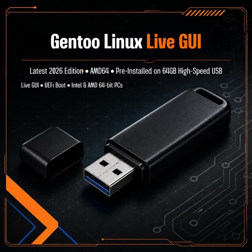 Gentoo linux live gui amd64 - gentoo,