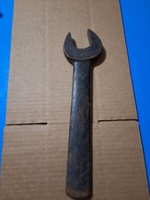VINTAGE BSC 43 1-5/8" OPENED END WRENCH 12" HEAVY DUTY