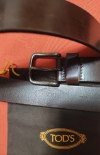 cinta uomo cuoio pelle TOD'S