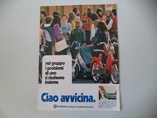advertising Pubblicità 1977 PIAGGIO CIAO 50