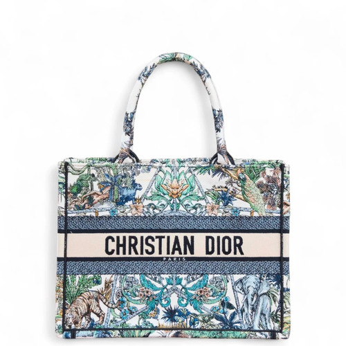Dior medium book tote white - dior,