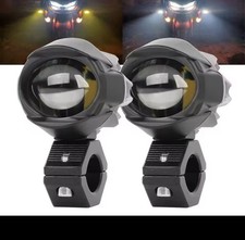 Coppia Fari Supplementari Ausiliari Per Moto e Auto Universali Fendinebbia 60W