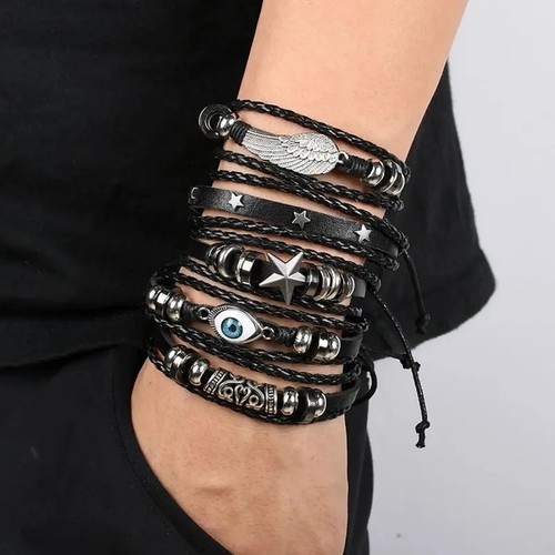 Set bracciale uomo - uomo, gotico