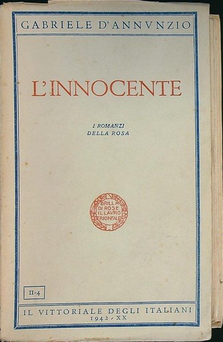 Innocente annunzio - l'innocente, d'annunzio