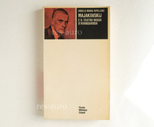 Angelo Maria Ripellino Majakovskij e il teatro russo d'avanguardia. Einaudi 1959