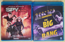 ANTONIO BANDERAS: SPY KIDS (2001) + THE BIG BANG (2011) - 2 BLU-RAY ITALIANI