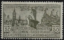 1923 San Marino Bandiera di