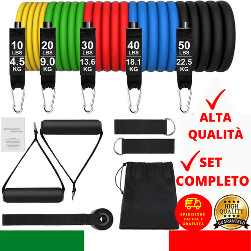 Fasce elastiche fitness - fasce,