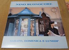 NINO BUONOCORE - SABATO, DOMENICA E LUNEDI - Vinile LP EMI