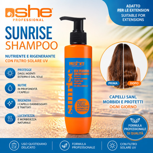 She sunrise shampoo - she, solare
