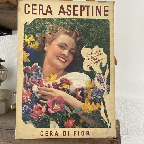 Cartello pubblicitario vintage - pubblicitario,
