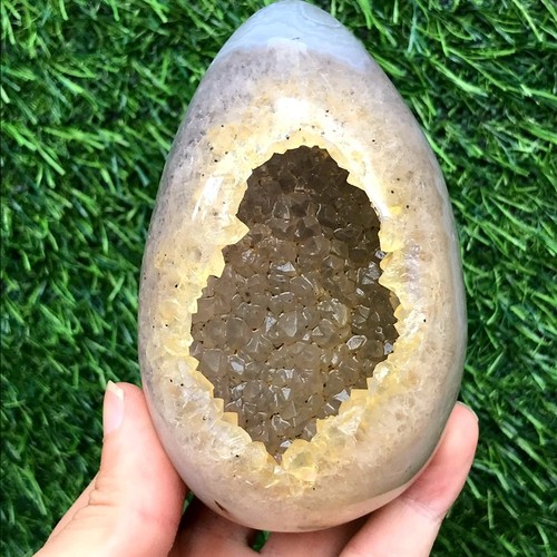 470g agata naturale - naturale, geode