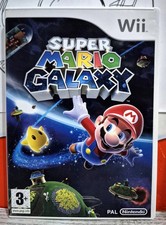SUPER MARIO GALAXY NINTENDO WII AVVENTURA PLATFORM EU CON ITALIANO DISCO MINT